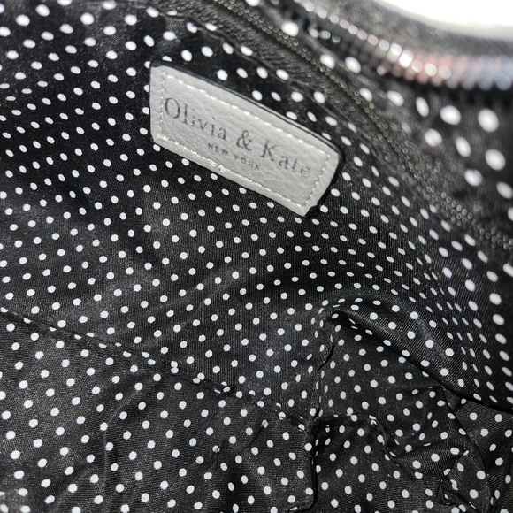 Olivi & KATE Gray Hobo Bag w/ Eyelet Details NWT - Picture 6 of 9